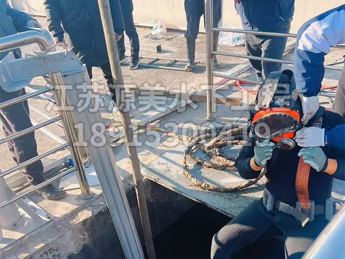 污水厂推流器维修施工